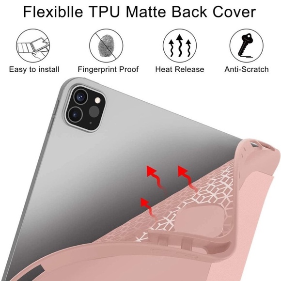 Rose Gold Case For iPad Pro 11 inch 2021 - Picture 8 of 12